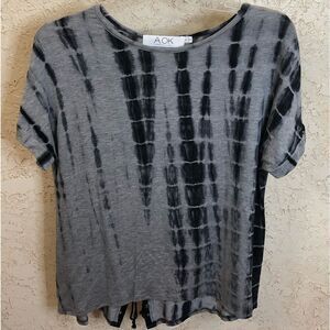 A.OK convolution Tie Dye Top